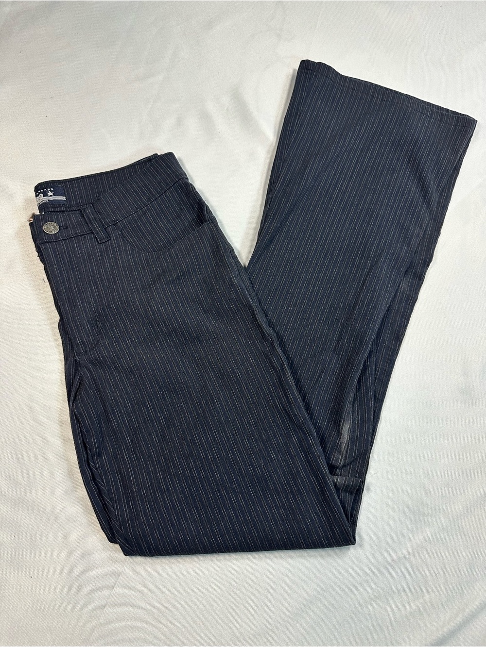 Tyte Jeans Black Pinstripe Boot Cut Pants